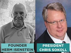 Founder Herm Isenstein sold DISCCORP to Chris Sokoll